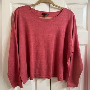 Eileen Fisher Slubby, Boxy L/S and Lightweight Knit Pullover